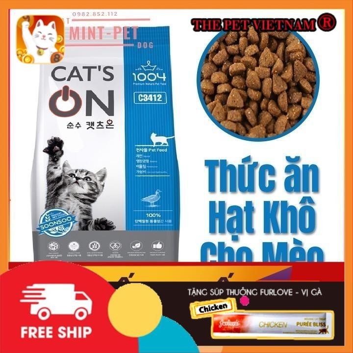 Thức Ăn Cho Mèo Hạt Khô Cat On (Cat's On) Hàn Quốc - Túi Chiết 5kg