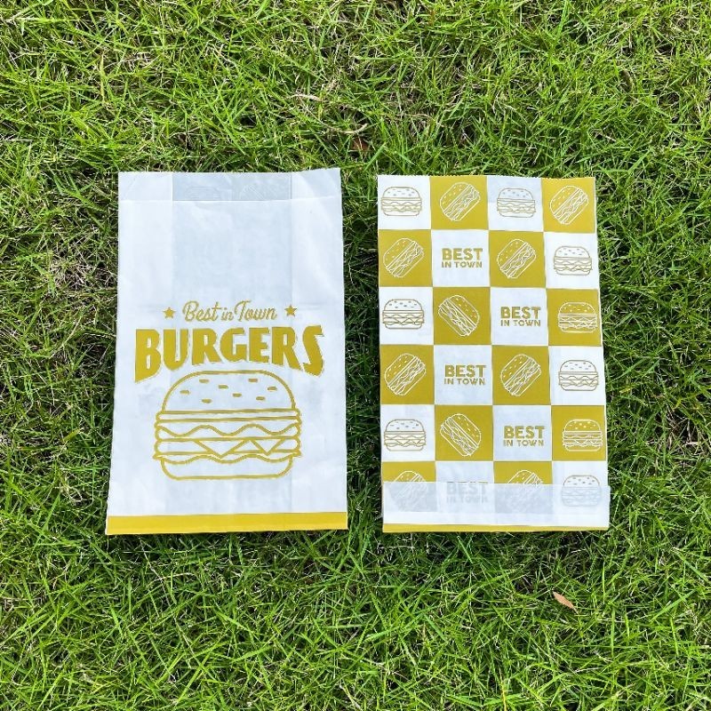100 Túi HAMBURGER mẫu sang tây