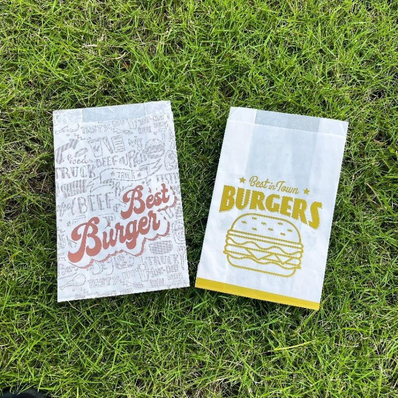 100 Túi HAMBURGER mẫu sang tây