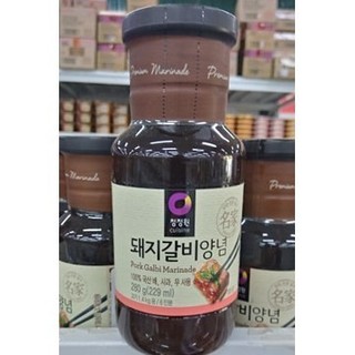 Sốt ướp sườn lợn nướng hàn quốc 280g - 돼지갈비양념 .