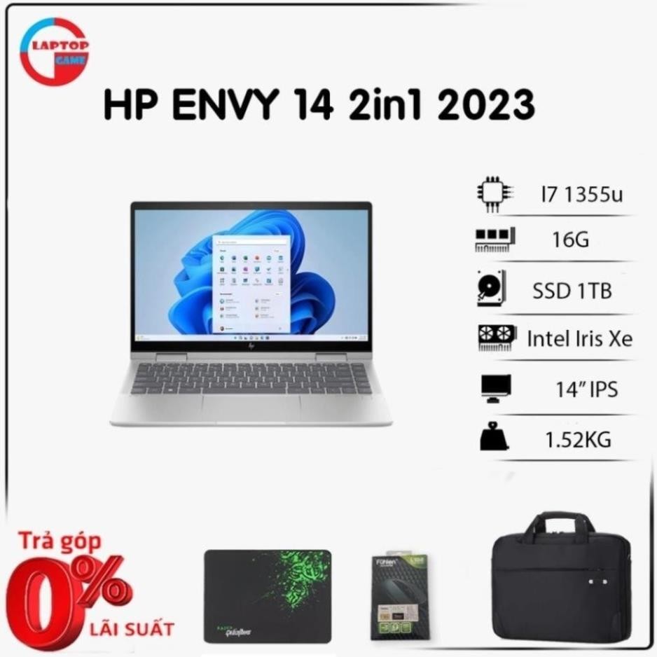 Laptop HP Envy x360 2-in-1 14-es0013dx 2023 SC3