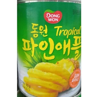 Dứa hộp hàn quốc 836g .