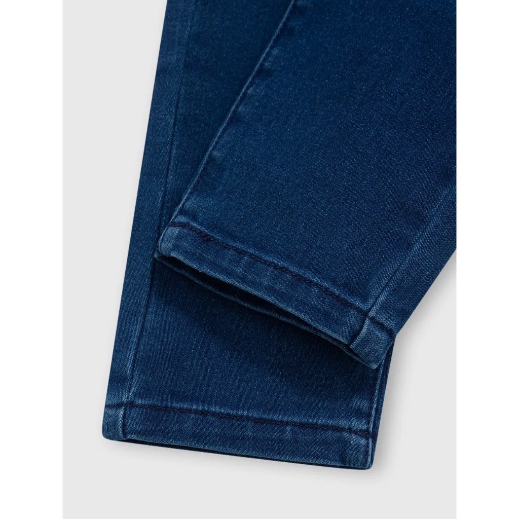 Quần jean bé gái CANIFA quần bò cạp chun form ôm 1BJ23W001