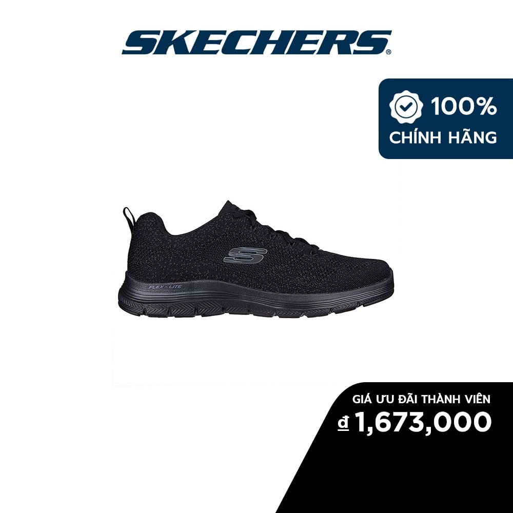 Skechers Nam Giày Thể Thao Đi Bộ Sport Flex Advantage 4.0 Handor Walking Air-Cooled Memory Foam - 232365-BBK