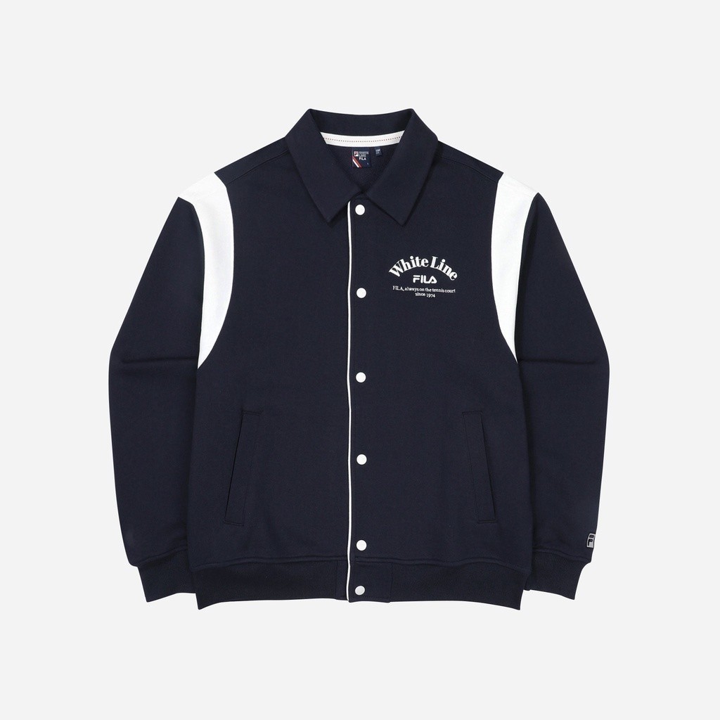 Áo khoác thời trang unisex Fila White Line Small Logo - FS2FTF1331X-INA