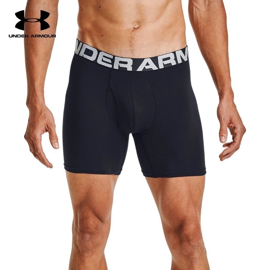 Quần lót nam Under Armour Charged Cotton® 6" Boxerjock® 3 Pack - 1363617-001