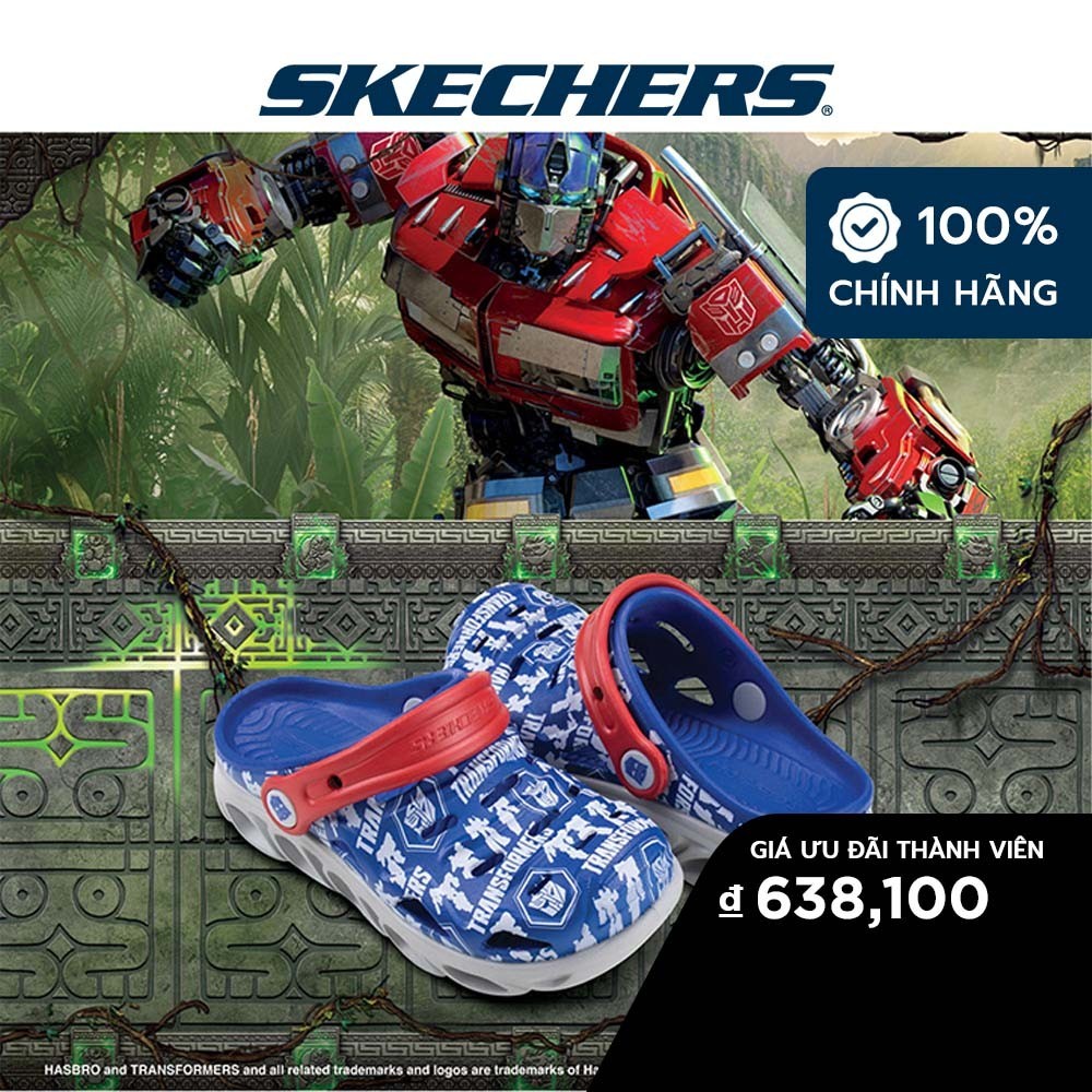 Skechers Bé Trai Giày Thể Thao Transformers Foamies Hypno-Splash - 407106L-BLMT