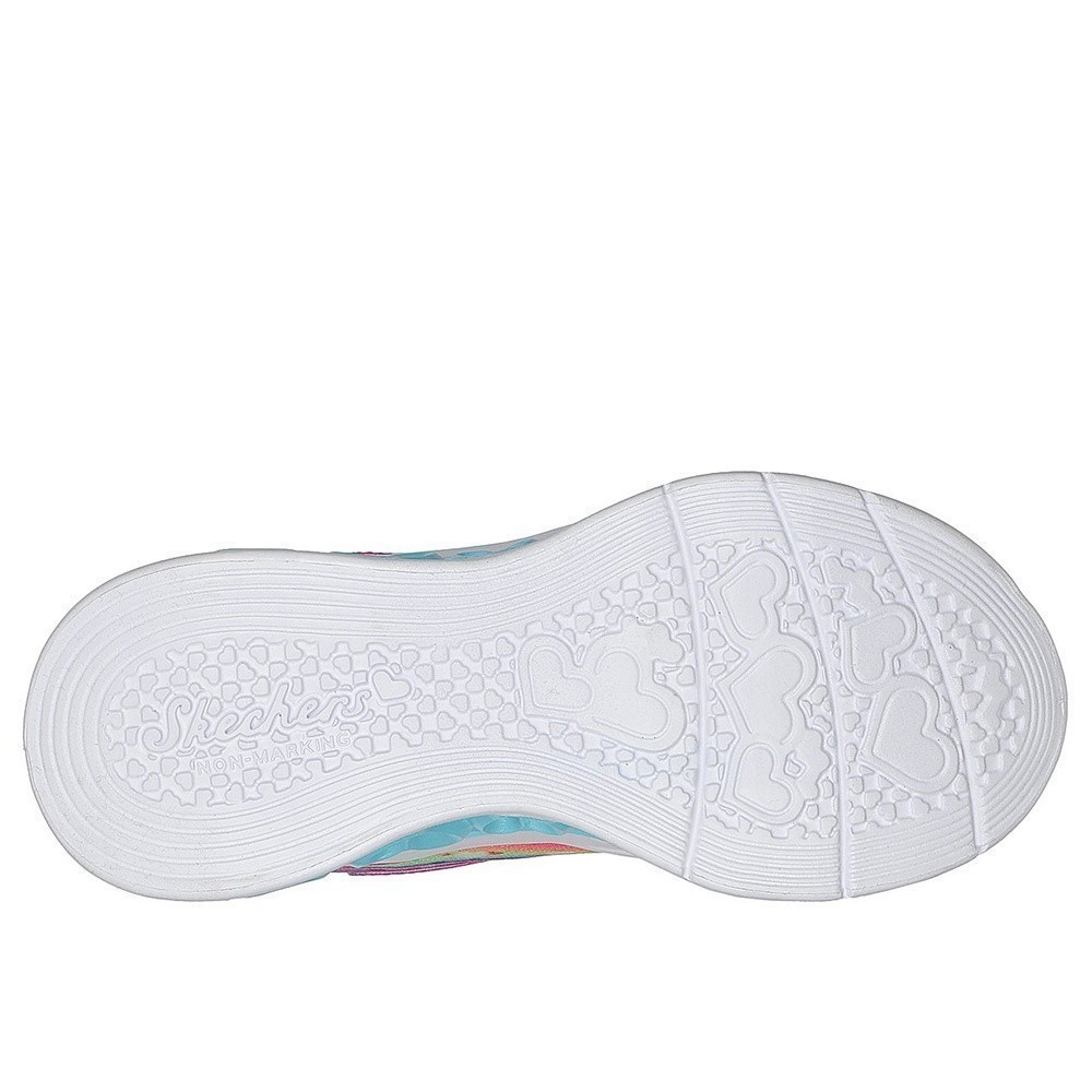 Skechers Bé Gái Giày Thể Thao Thường Ngày Flutter Heart Lights Groovy Swirl - 303253L-HPLV