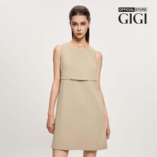GIGI - Đầm sát nách mini cổ tròn hiện đại G2101D234152-02