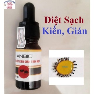 Thuốc diệt kiến gián sinh học anbio chai 10ml xuất xứ việt nam