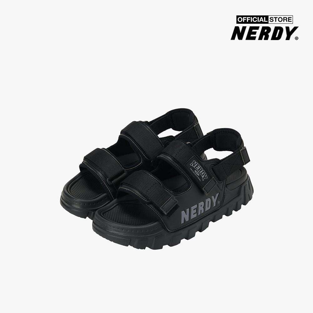 NERDY - Giày sandals unisex đế cao Double Strap Breadsole PNEU23SA16-01