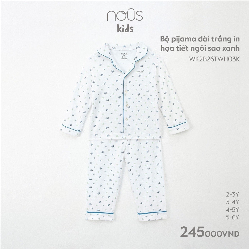Bộ quần áo trẻ em nous kids bé trai màu ghi từ 2 đến 5 tuổi Nous Bình Dương - SPE01227