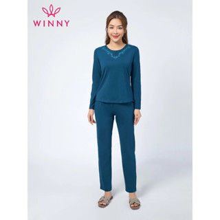 Bộ Mặc Nhà Nữ WINNY Dài Tay Thu Đông 2MNCV22608D