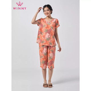 Bộ mặc nhà cộc tay quần ngố Winny 2MNLA23034N