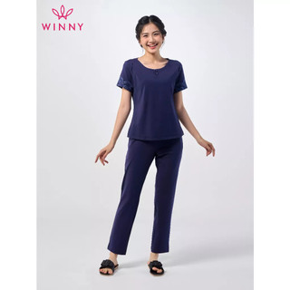 Bộ mặc nhà tay dài quần dài Winny 1MNCT23147D