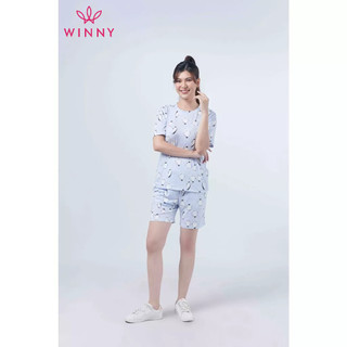 Bộ mặc nhà cộc tay quần đùi Winny KW-22903 kiểu suông rộng