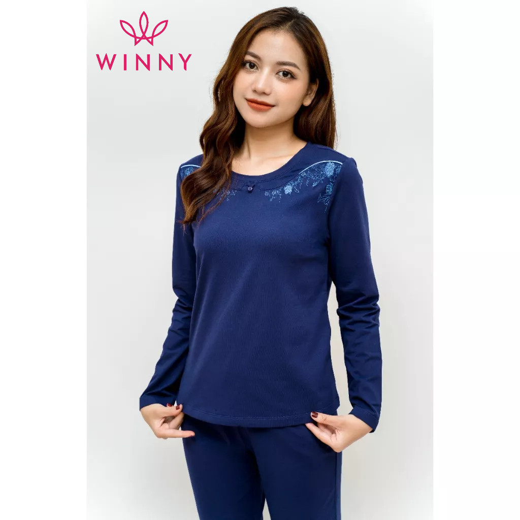 Bộ mặc nhà thu đông Winny 1MNCT21540D