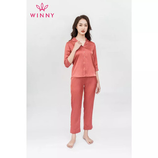 Bộ mặc nhà tay lỡ quần dài Winny 2MNSA21903L