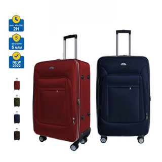 Vali vải 32 Kéo Du Lịch Hùng Phát VLX-022 Chất Liệu Vải Dù  kích thước 20, 24, 28 inch Bảo Hành 5 Năm