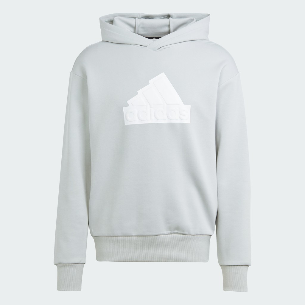 adidas Phong cách sống Áo Hoodie Badge of Sport Future Icons Nam Xám IJ6392