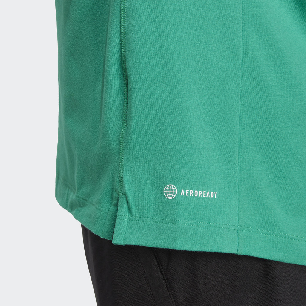 Adidas Tập luyện Áo Thun Tập Luyện Logo 3 Bar Train Icons Nam màu xanh lá IC5492