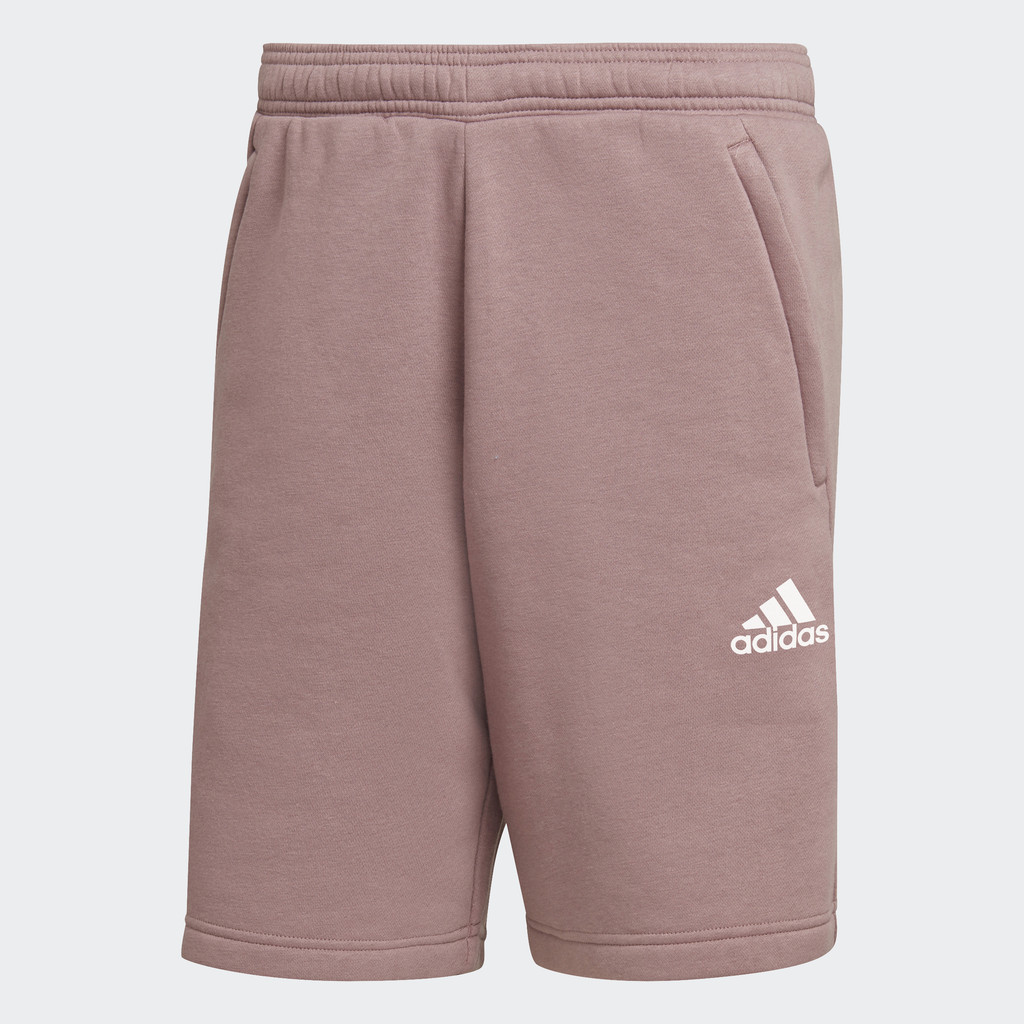 adidas Phong cách sống Quần Short Nỉ Tái Chế Badge of Sport Stadium Nam Màu tím HL1596