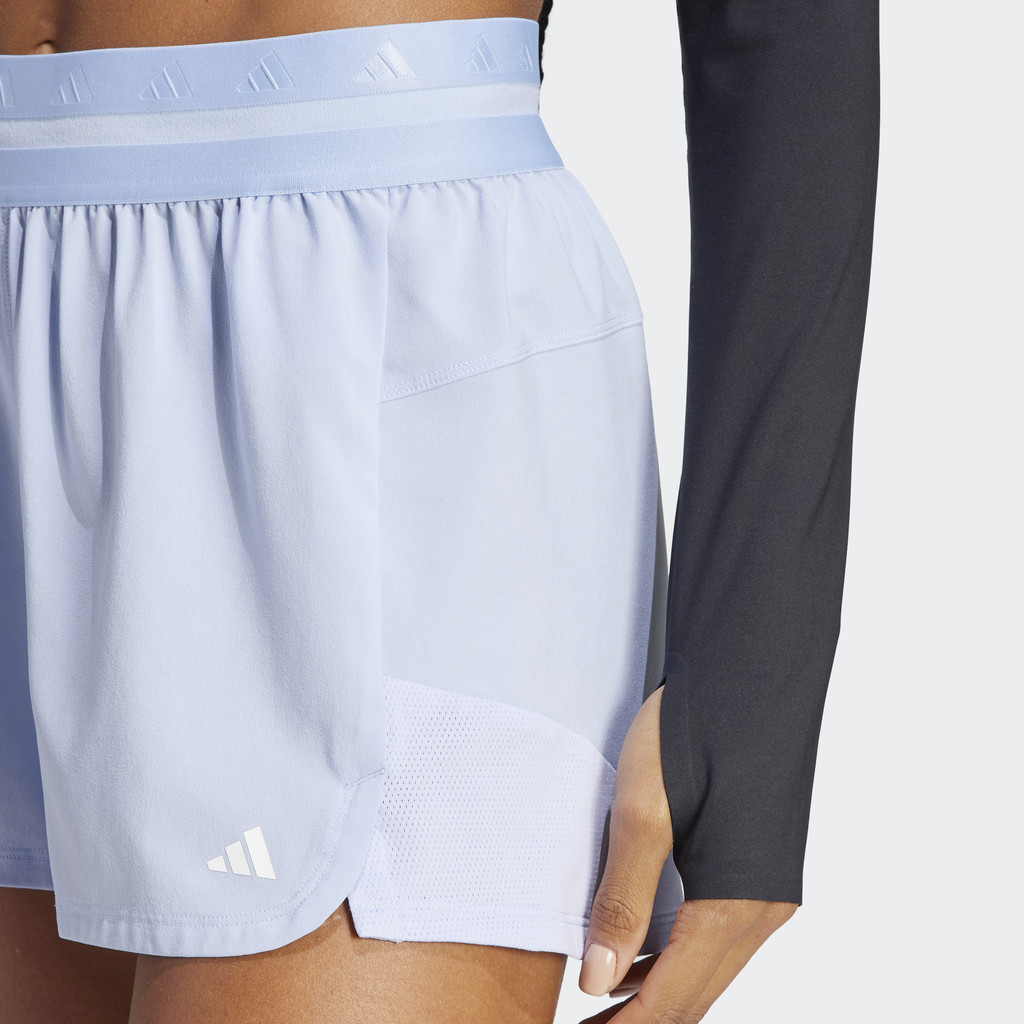 Adidas Tập luyện Quần Short Tập Luyện Pacer Hyperglam Nữ Màu xanh da trời IC8058
