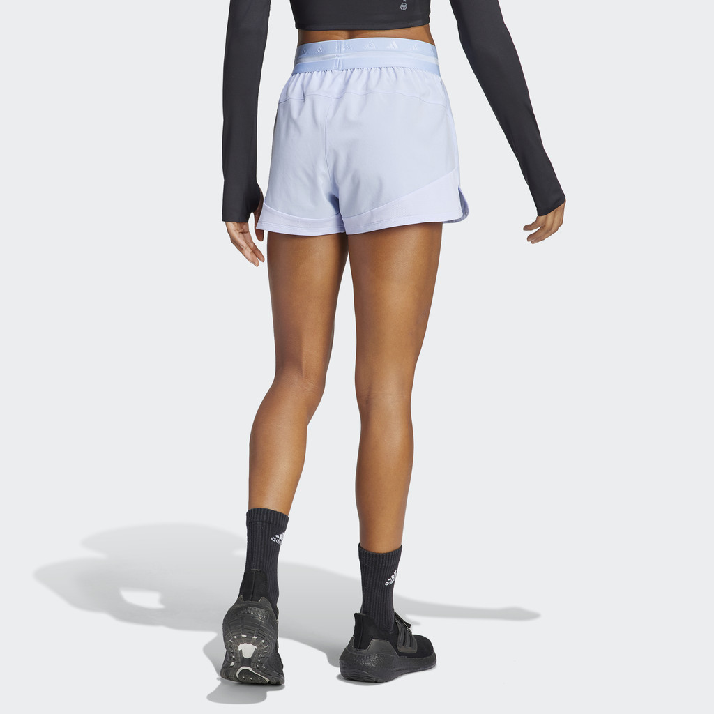 Adidas Tập luyện Quần Short Tập Luyện Pacer Hyperglam Nữ Màu xanh da trời IC8058