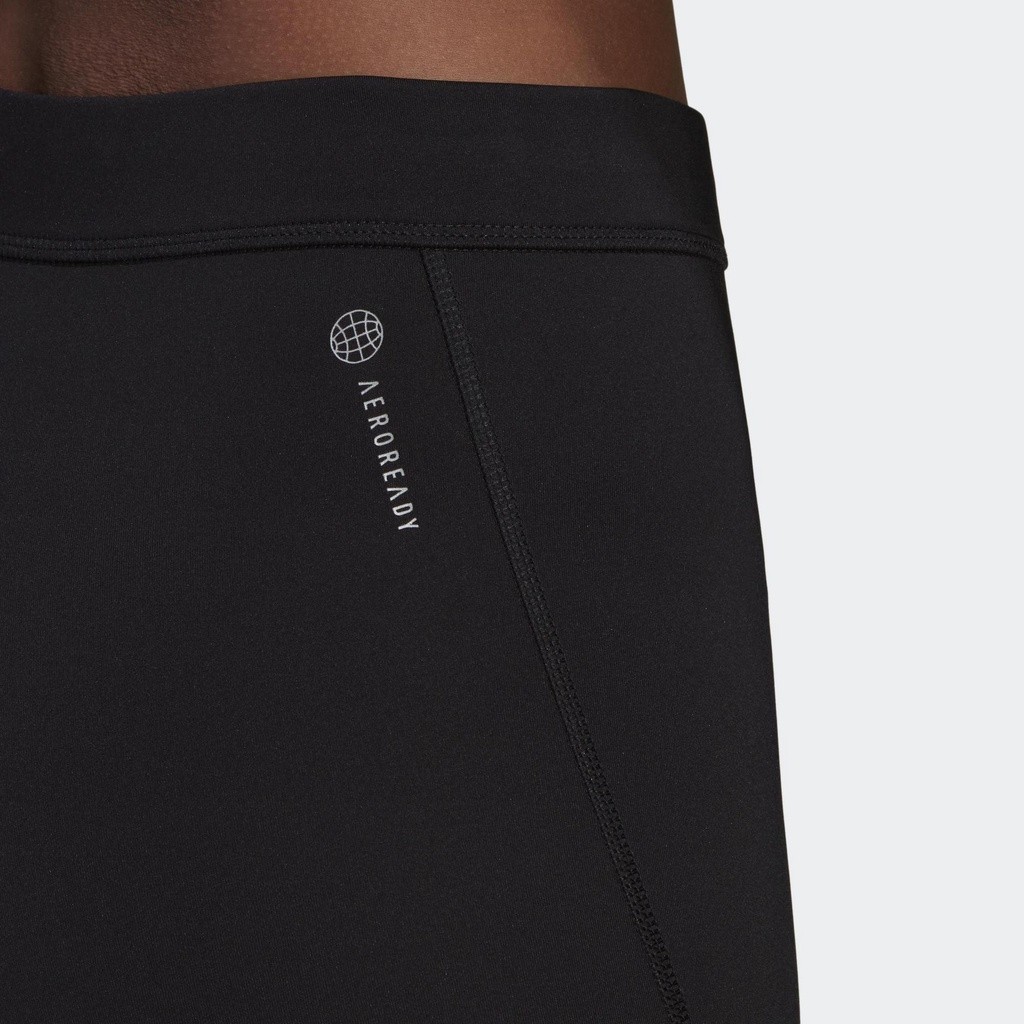 adidas Chạy Quần Legging Chạy Bộ 7/8 Run Icons Nữ Đen HA9937