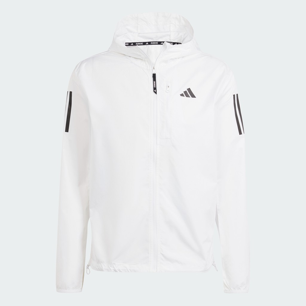 adidas Chạy Áo Khoác Own the Run Nam trắng IK7433