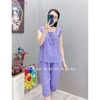Bộ Lửng Cánh Tiên Lụa Mango A701 - Đồ Bộ Suli