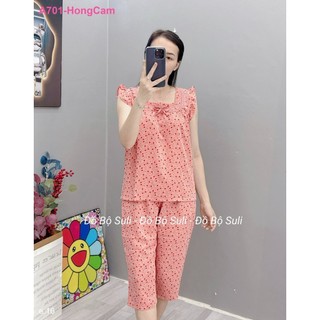 Bộ Lửng Cánh Tiên Lụa Mango A701 - Đồ Bộ Suli