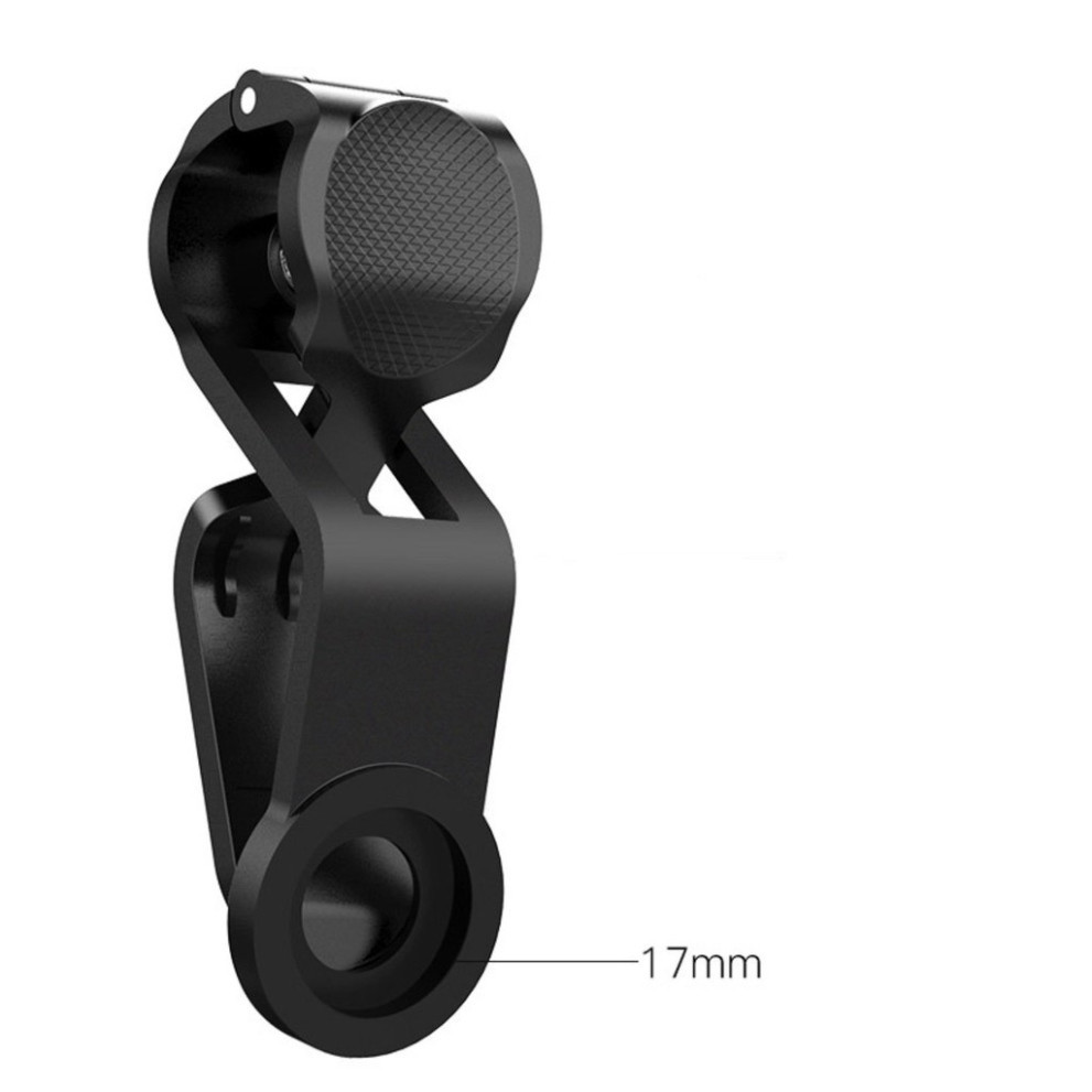Kẹp gắn lens macro, tele và góc rộng lê máy tính bảng size phi 17mm