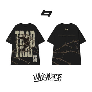 Áo thun local brand By UniSpace tay lỡ form rộng unisex oversize nam nữ Trap Tee