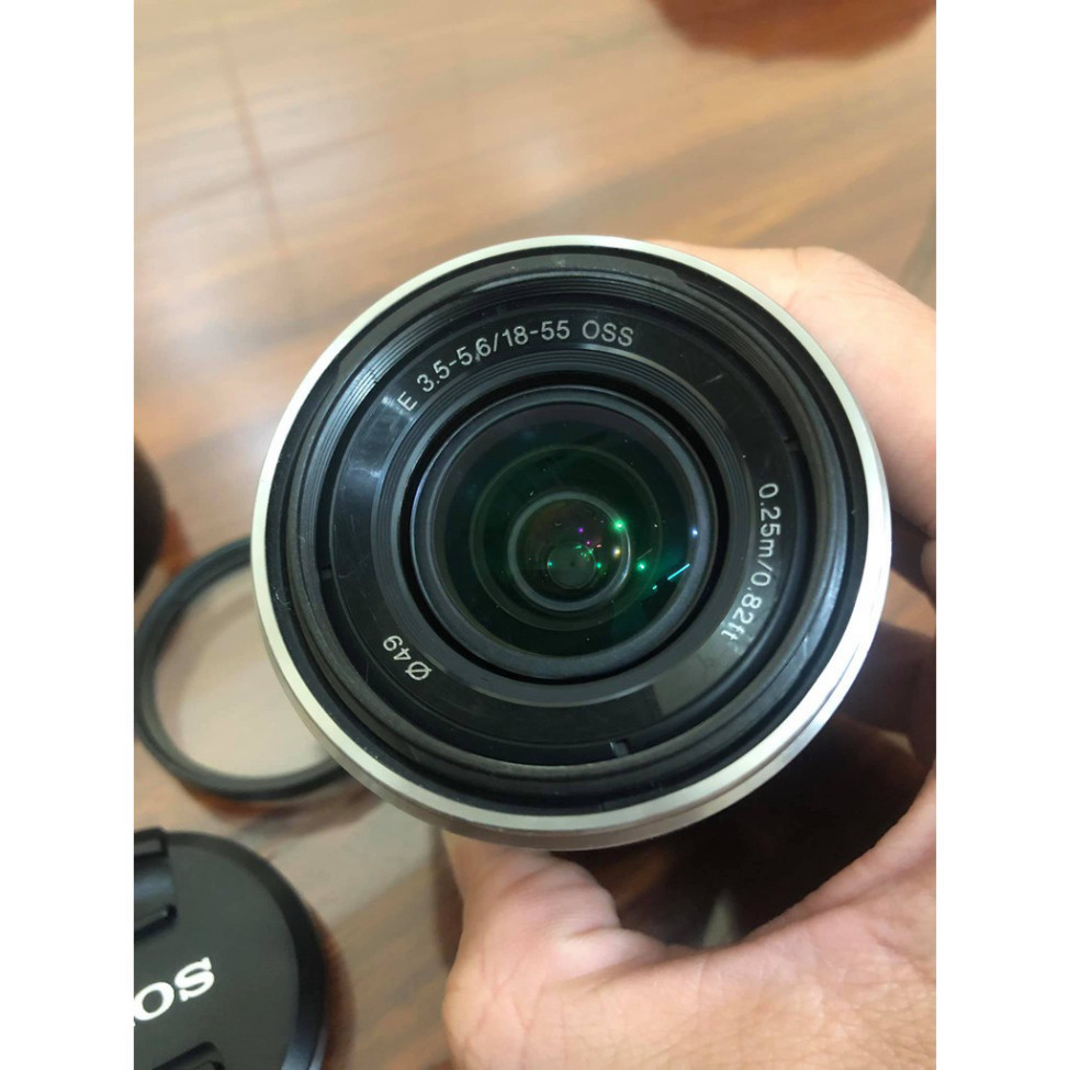 Lens KIT Sony ngàm E crop 18-55 đã được qua xử dụng hình ảnh bên ngoài cũ