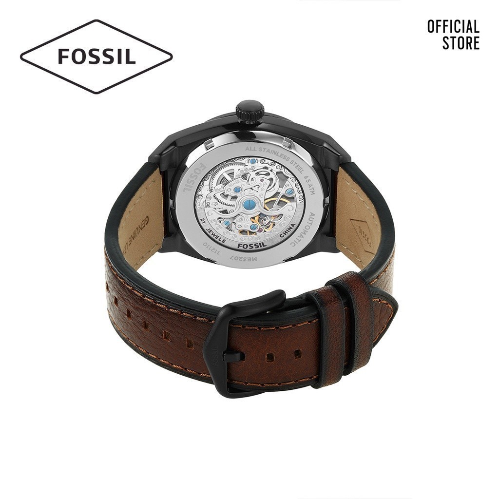 Đồng hồ nam Fossil EVERETT ME3207 dây da - màu nâu