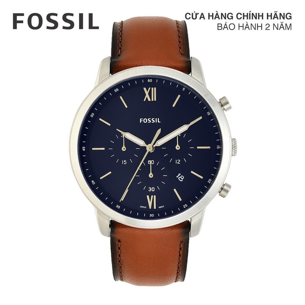 Đồng hồ nam Fossil NEUTRA CHRONO dây da FS5453- màu nâu