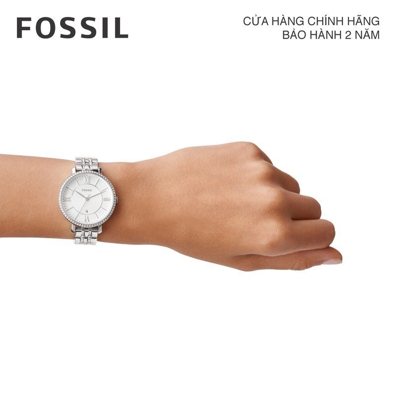 Đồng hồ nữ Fossil JACQUELINE thép không gỉ ES3545- màu bạc