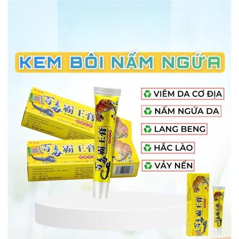 Kem bôi nấm ngứa, kem bôi nẻ hổ vàng, kem bôi da vảy nến hắc lào thành phần thảo mộc thiên nhiên
