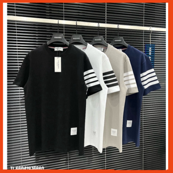 Áo Phông Vạch Tay Nam Nữ Form Rộng. Áo Thun 4 Vạch Tay In Trước Sau Siêu Hot 2024 Dành Cho Các Boy Phố. 456 89