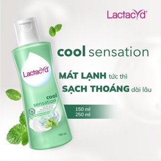 DDVS Phụ Nữ Lactacyd Cool Sensation 150ml Mát Lạnh & Sạch Thoáng Dài Lâu