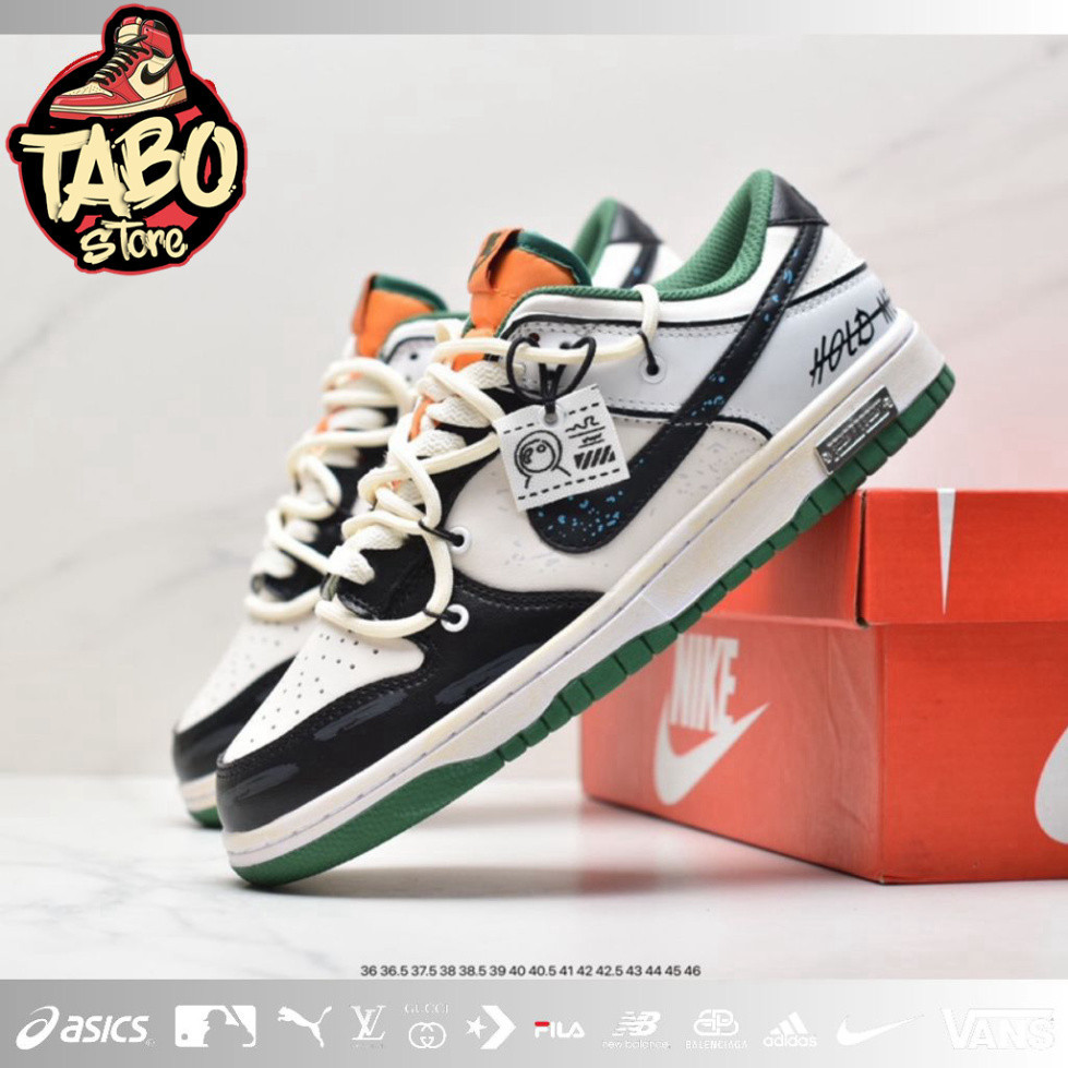 Giày Thể Thao_Nike SB Dunk Low Miami Hurricanes Team Dark Green White DD1391-300_