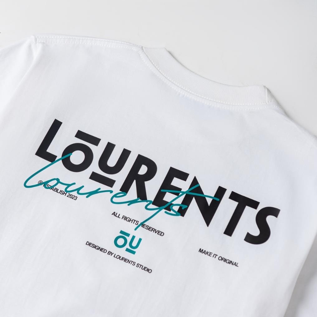 Áo Thun Unisex Local Brand Lourents Signature Tee 1 nam nữ mặc đều đẹp -Moda | BigBuy360 - bigbuy360.vn
