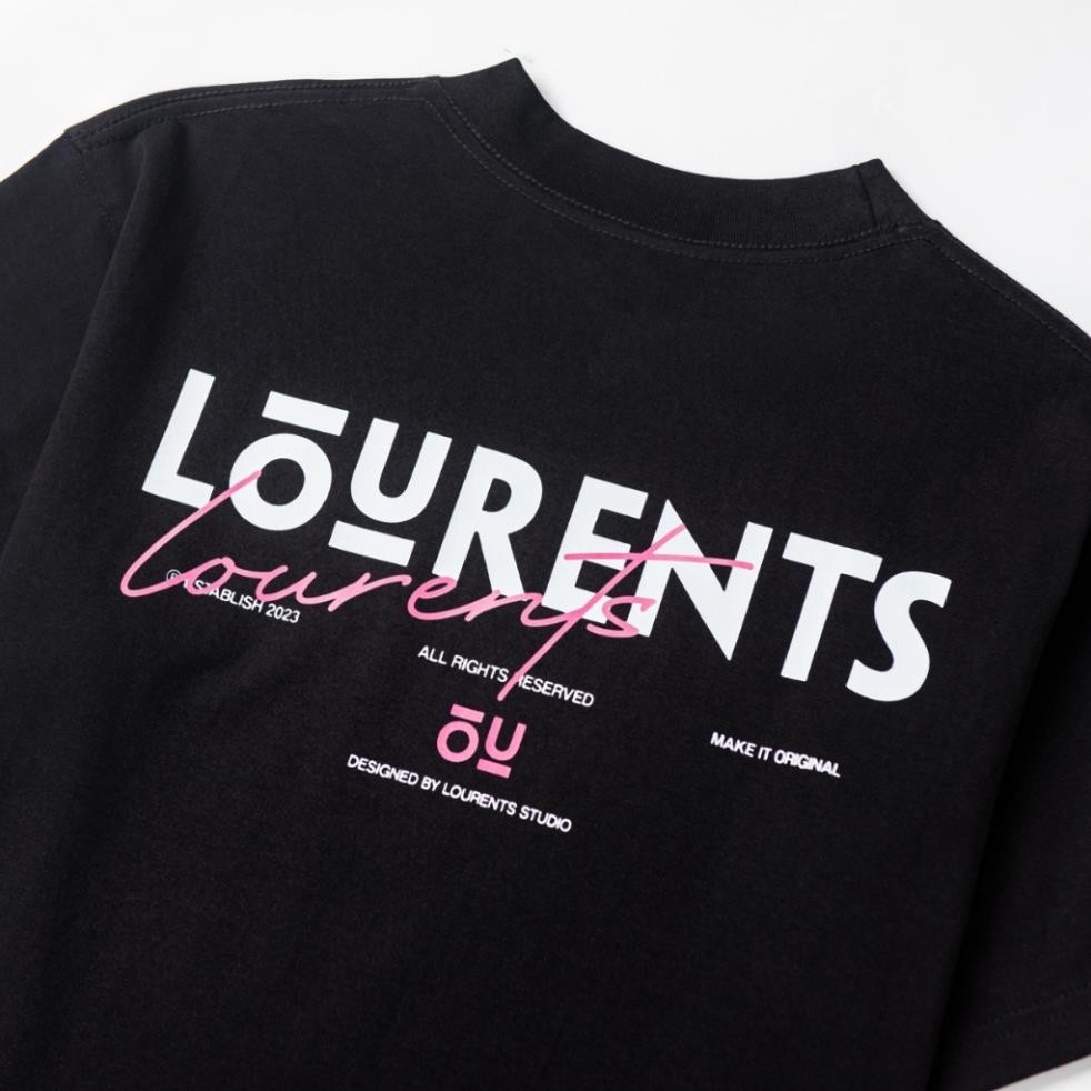Áo Thun Unisex Local Brand Lourents Signature Tee 1 nam nữ mặc đều đẹp -Moda | BigBuy360 - bigbuy360.vn