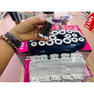 Máy Uốn Tóc Dùng Nhiệt KMD ( Lô uốn ) nhám