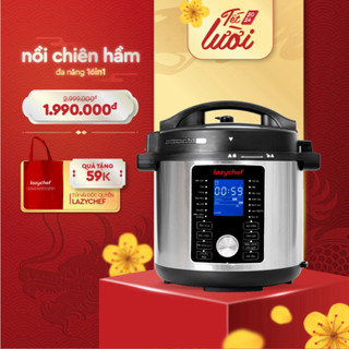 NỒI ÁP SUẤT ĐIỆN ĐA NĂNG LAZYCHEF LC-01NH 16IN1 BẢO HÀNH CHÍNH HÃNG 12 THÁNG