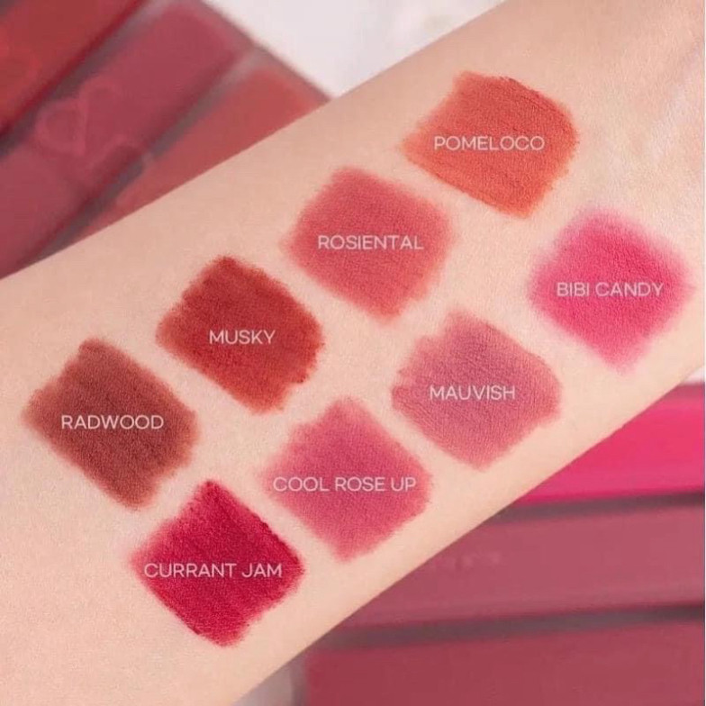 Son Kem Lì, Lên Màu Chuẩn, Mịn Môi Romand Blur Fudge Tint 5g