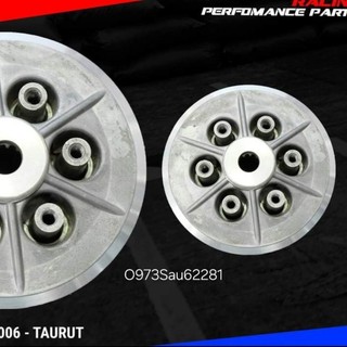 Bộ nhôm nồi côn 6 lò xo xe exciter 2006-2010, taurus. ly hợp