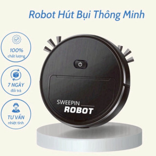 Robot quét nhà hút bụi lau nhà thông minh, Máy Hút Bụi đa chức năng giá rẻ HOT HOT