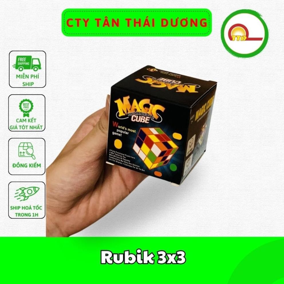 Rubik 3x3 - Rubik 3 Tầng - Khối Lập Phương Rubik